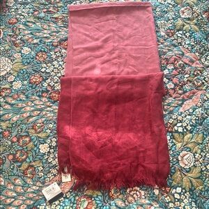 NWT Coach ombré signature C wrap Scarf pink